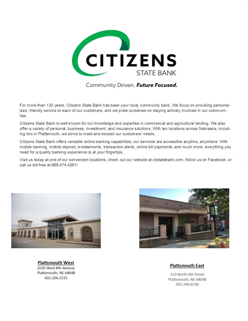 Plattsmouth Chamber of Commerce Plattsmouth Chamber of Commerce